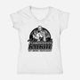 Krennic's Kalkite-Womens-V-Neck-Tee-Wheels