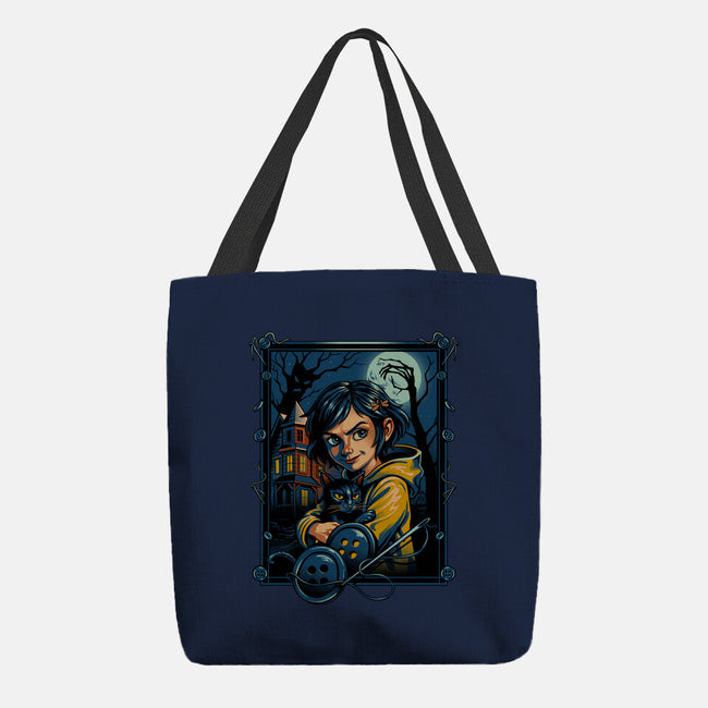 The House Of Buttons-None-Basic Tote-Bag-daobiwan