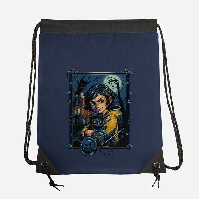 The House Of Buttons-None-Drawstring-Bag-daobiwan