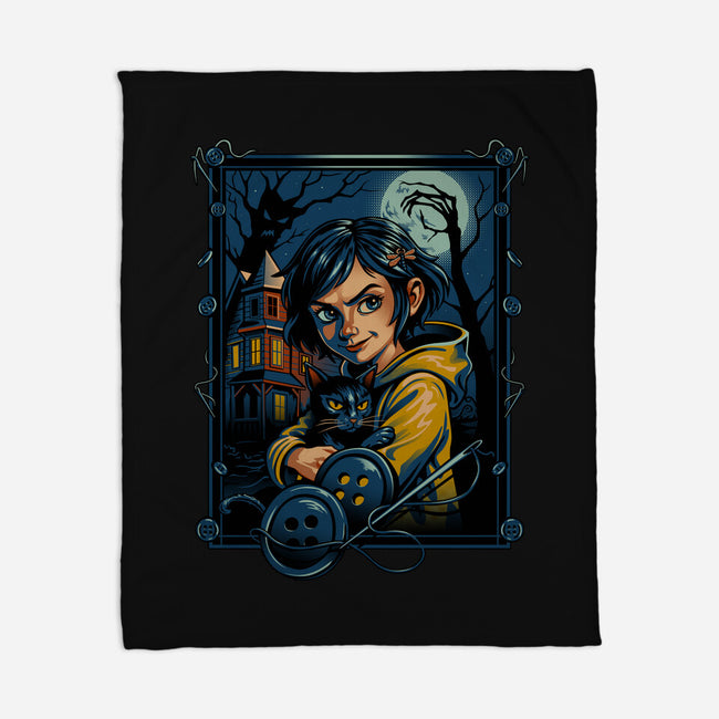 The House Of Buttons-None-Fleece-Blanket-daobiwan