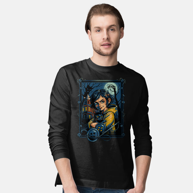 The House Of Buttons-Mens-Long Sleeved-Tee-daobiwan