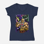 For Eternia-Womens-V-Neck-Tee-Nihon Bunka