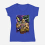 For Eternia-Womens-V-Neck-Tee-Nihon Bunka