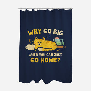 Just Go Home-None-Polyester-Shower Curtain-kg07