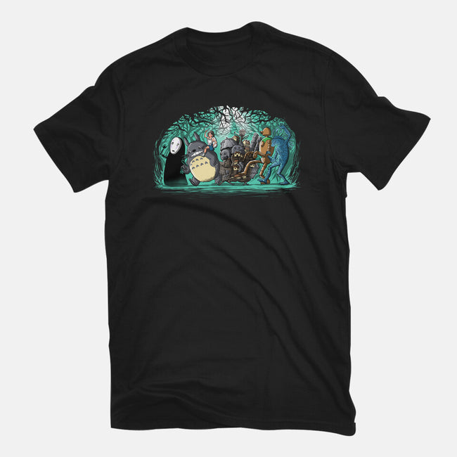 Where The Spirits Are-Mens-Basic-Tee-zascanauta
