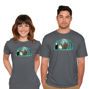 Where The Spirits Are-Mens-Basic-Tee-zascanauta