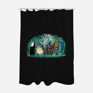 Where The Spirits Are-None-Polyester-Shower Curtain-zascanauta