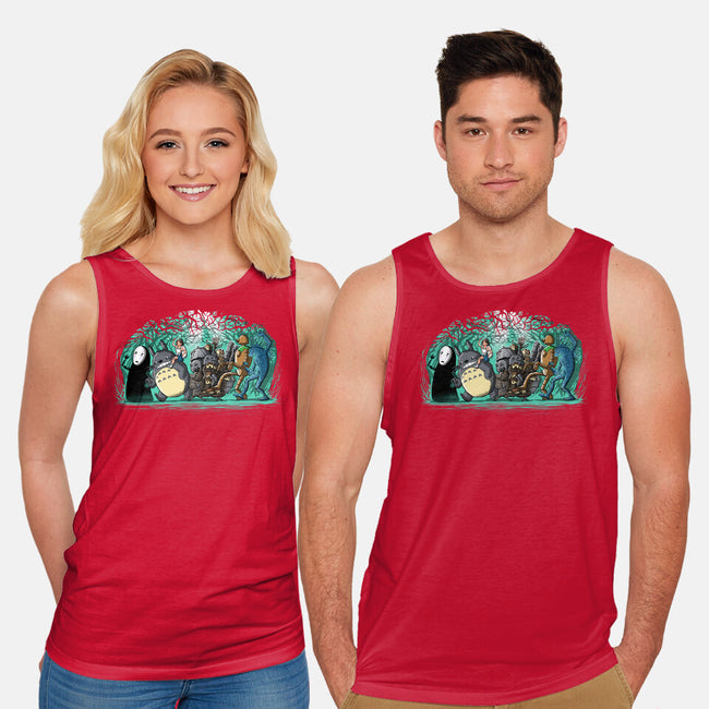 Where The Spirits Are-Unisex-Basic-Tank-zascanauta