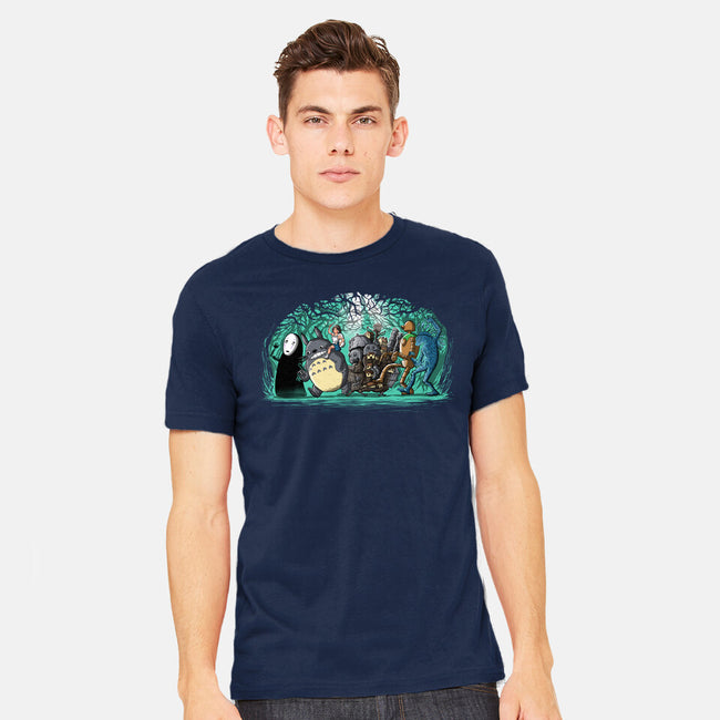 Where The Spirits Are-Mens-Heavyweight-Tee-zascanauta