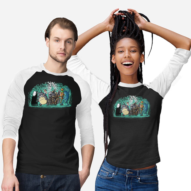 Where The Spirits Are-Unisex-Baseball-Tee-zascanauta