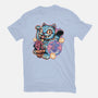 Blue Tiger Of Prosperity-Unisex-Basic-Tee-glitchygorilla