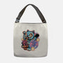 Blue Tiger Of Prosperity-None-Adjustable Tote-Bag-glitchygorilla