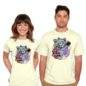 Blue Tiger Of Prosperity-Mens-Basic-Tee-glitchygorilla