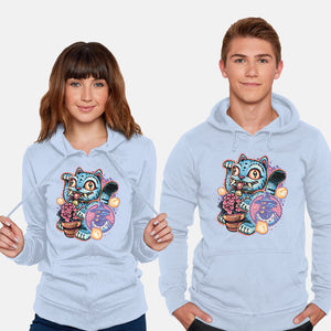 Blue Tiger Of Prosperity-Unisex-Pullover-Sweatshirt-glitchygorilla