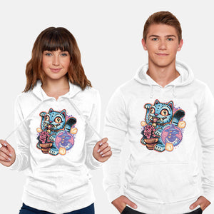 Blue Tiger Of Prosperity-Unisex-Pullover-Sweatshirt-glitchygorilla