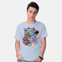 Blue Tiger Of Prosperity-Mens-Basic-Tee-glitchygorilla