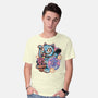 Blue Tiger Of Prosperity-Mens-Basic-Tee-glitchygorilla