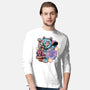 Blue Tiger Of Prosperity-Mens-Long Sleeved-Tee-glitchygorilla