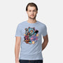 Blue Tiger Of Prosperity-Mens-Premium-Tee-glitchygorilla