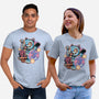 Blue Tiger Of Prosperity-Unisex-Basic-Tee-glitchygorilla