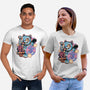 Blue Tiger Of Prosperity-Unisex-Basic-Tee-glitchygorilla