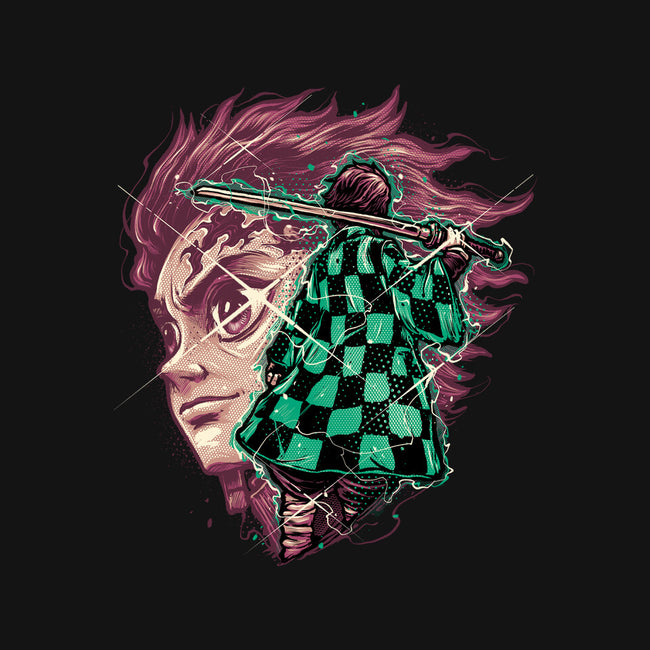 The Legend Of The Slayer-None-Fleece-Blanket-glitchygorilla