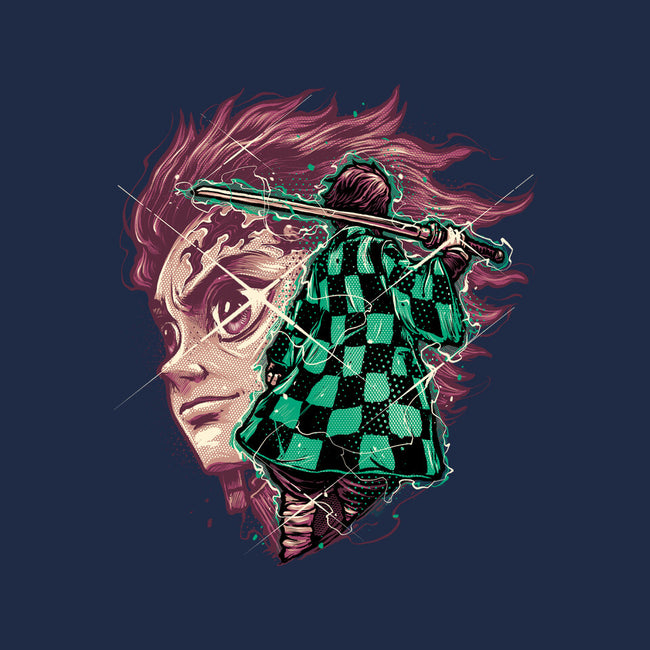 The Legend Of The Slayer-Mens-Heavyweight-Tee-glitchygorilla