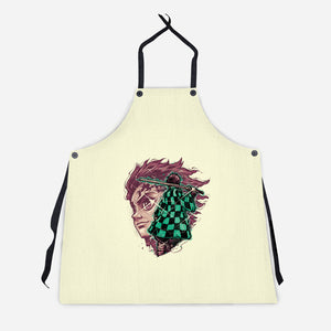 The Legend Of The Slayer-Unisex-Kitchen-Apron-glitchygorilla