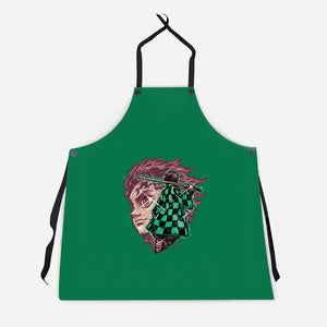 The Legend Of The Slayer-Unisex-Kitchen-Apron-glitchygorilla