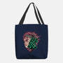 The Legend Of The Slayer-None-Basic Tote-Bag-glitchygorilla