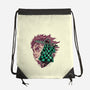 The Legend Of The Slayer-None-Drawstring-Bag-glitchygorilla