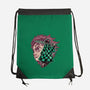 The Legend Of The Slayer-None-Drawstring-Bag-glitchygorilla