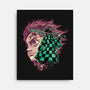 The Legend Of The Slayer-None-Stretched-Canvas-glitchygorilla