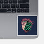 The Legend Of The Slayer-None-Glossy-Sticker-glitchygorilla
