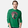 The Legend Of The Slayer-Mens-Long Sleeved-Tee-glitchygorilla