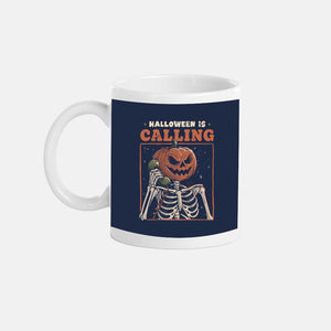 Halloween Is Calling-None-Mug-Drinkware-eduely