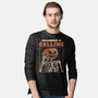 Halloween Is Calling-Mens-Long Sleeved-Tee-eduely