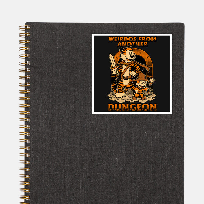 Tiger Boy Comic RPG-None-Glossy-Sticker-Studio Mootant