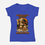 Tiger Boy Comic RPG-Womens-V-Neck-Tee-Studio Mootant