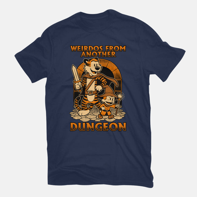 Tiger Boy Comic RPG-Womens-Fitted-Tee-Studio Mootant