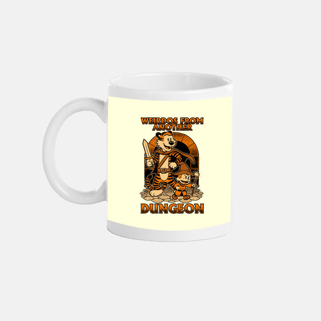 Tiger Boy Comic RPG-None-Mug-Drinkware-Studio Mootant