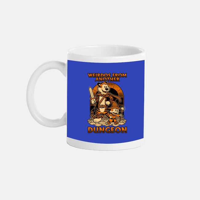 Tiger Boy Comic RPG-None-Mug-Drinkware-Studio Mootant