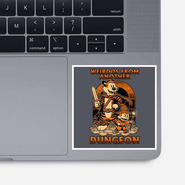 Tiger Boy Comic RPG-None-Glossy-Sticker-Studio Mootant