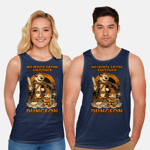 Tiger Boy Comic RPG-Unisex-Basic-Tank-Studio Mootant