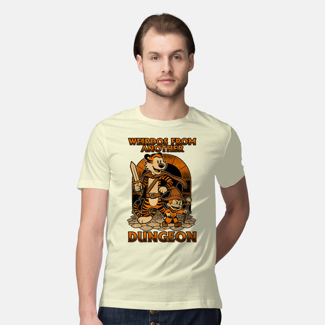 Tiger Boy Comic RPG-Mens-Premium-Tee-Studio Mootant