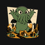 Cthulhu City Destruction-Unisex-Kitchen-Apron-Studio Mootant