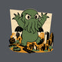 Cthulhu City Destruction-Mens-Premium-Tee-Studio Mootant