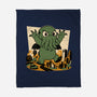 Cthulhu City Destruction-None-Fleece-Blanket-Studio Mootant