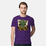Cthulhu City Destruction-Mens-Premium-Tee-Studio Mootant