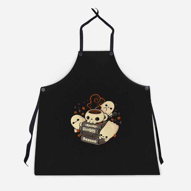 Spooky Reading Season-Unisex-Kitchen-Apron-xMorfina